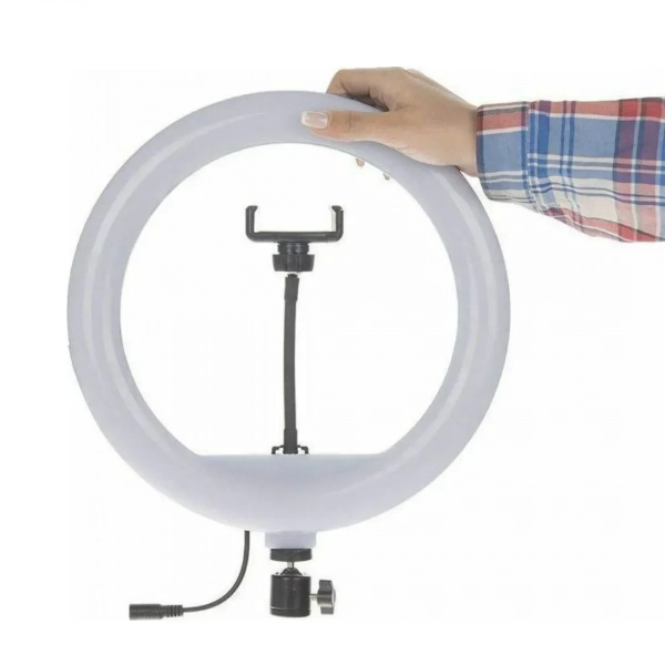 Ring Light YQ-320A 30cm 3200-5600K με Τρίποδο Δαπέδου και Βάση για Κινητό