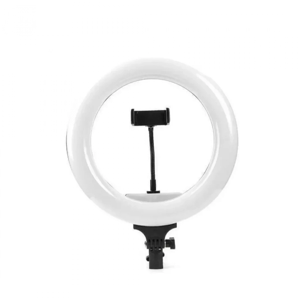 Ring Light YQ-320A 30cm 3200-5600K με Τρίποδο Δαπέδου και Βάση για Κινητό - Image 3