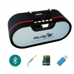 Andowl Ηχείο Bluetooth 10W με Ραδιόφωνο Black Q-W09