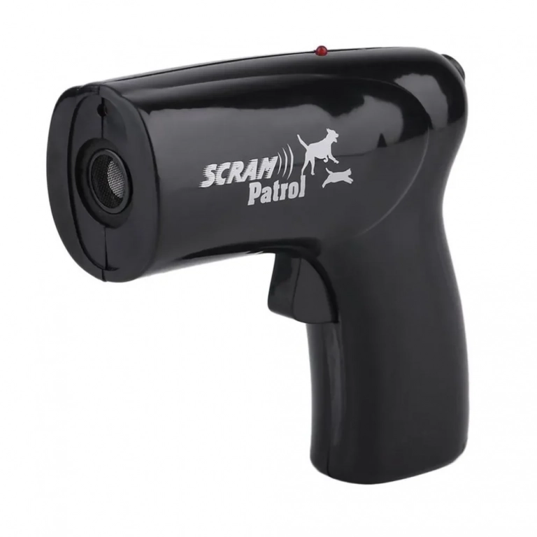 Απωθητικό ζώων Scram Patrol Ultrasonic Dog Repeller Barking Attack Animal Protecton-Black