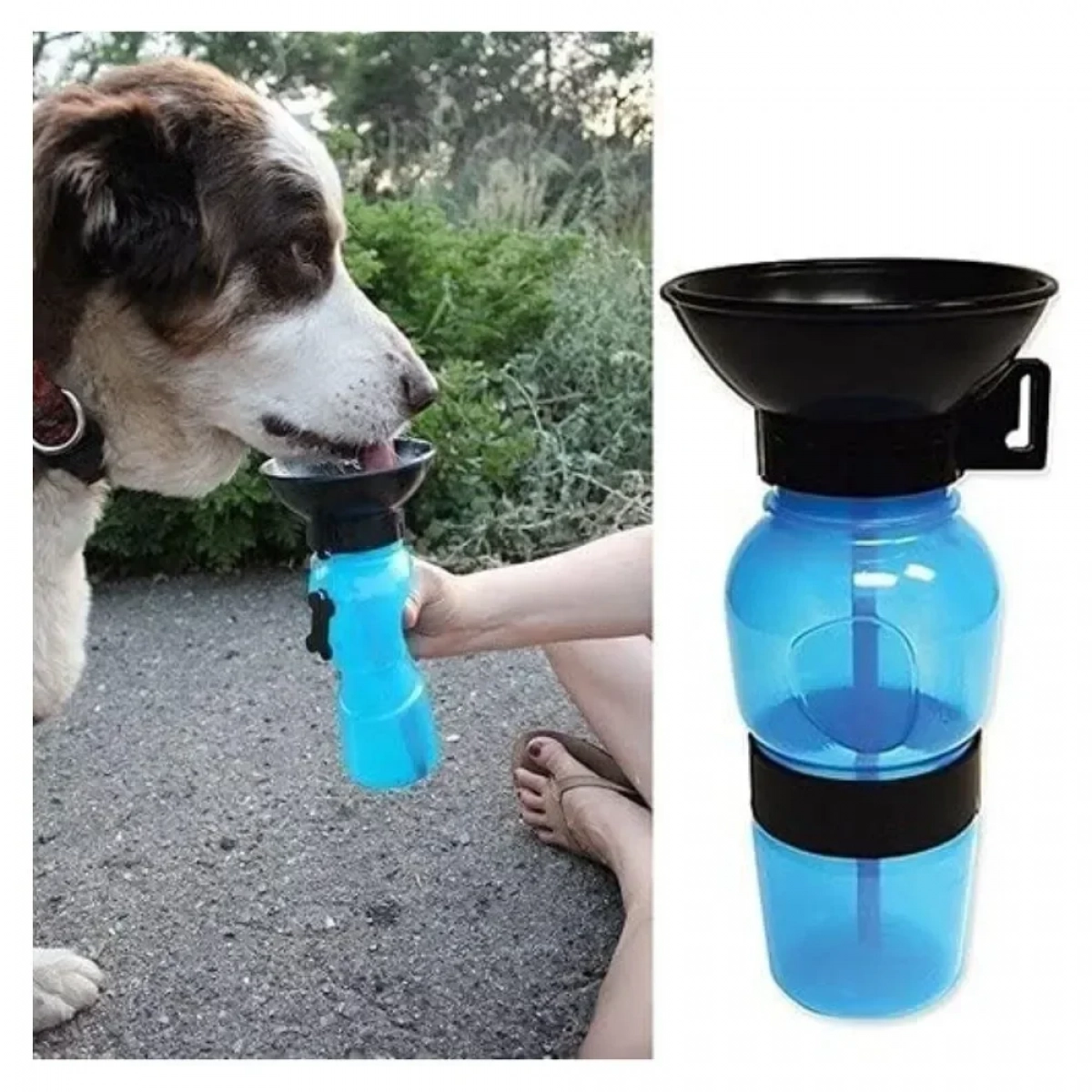 Aqua Dog Μπουκάλι Νερού για Σκύλους Μπλε - Photo3