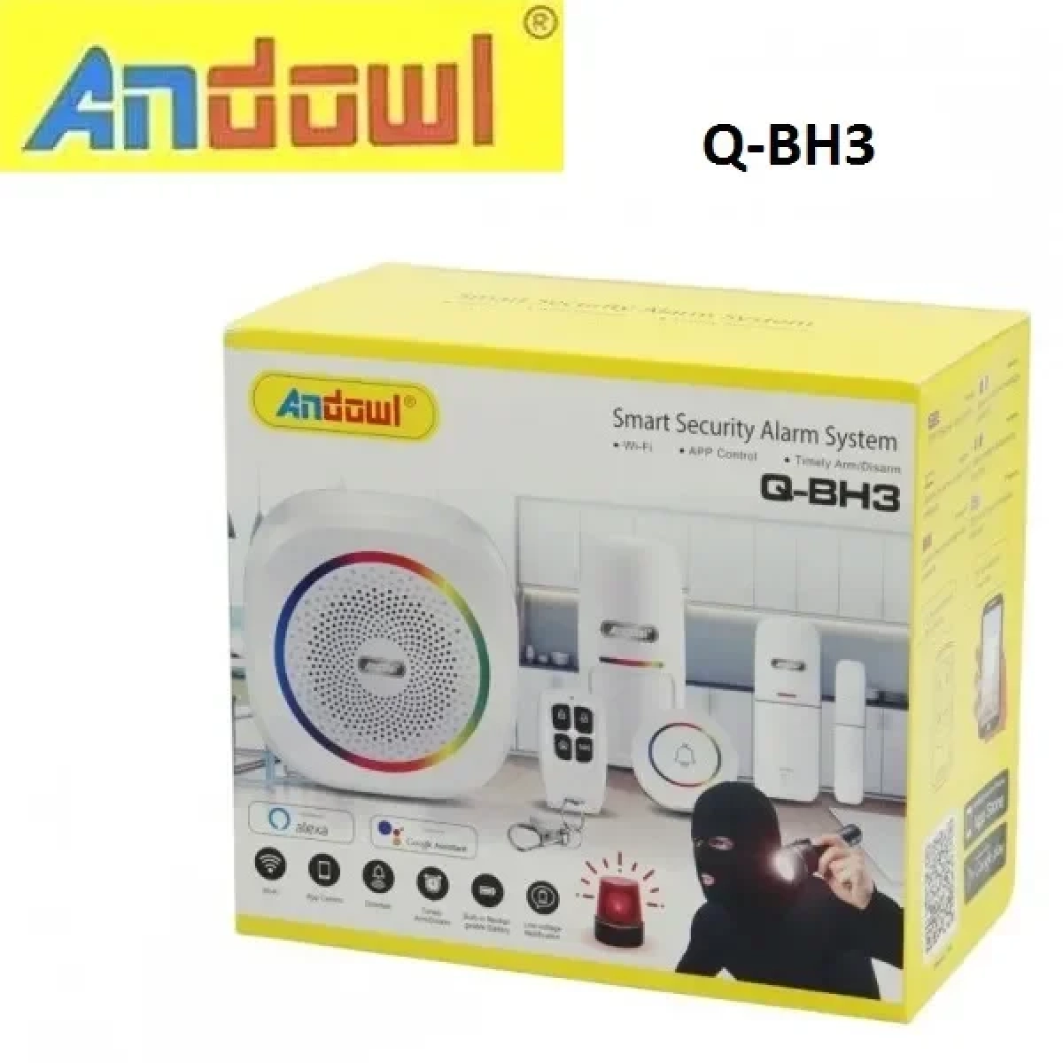 Ασύρματο Σύστημα Συναγερμού WiFi Andowl Q-BH3