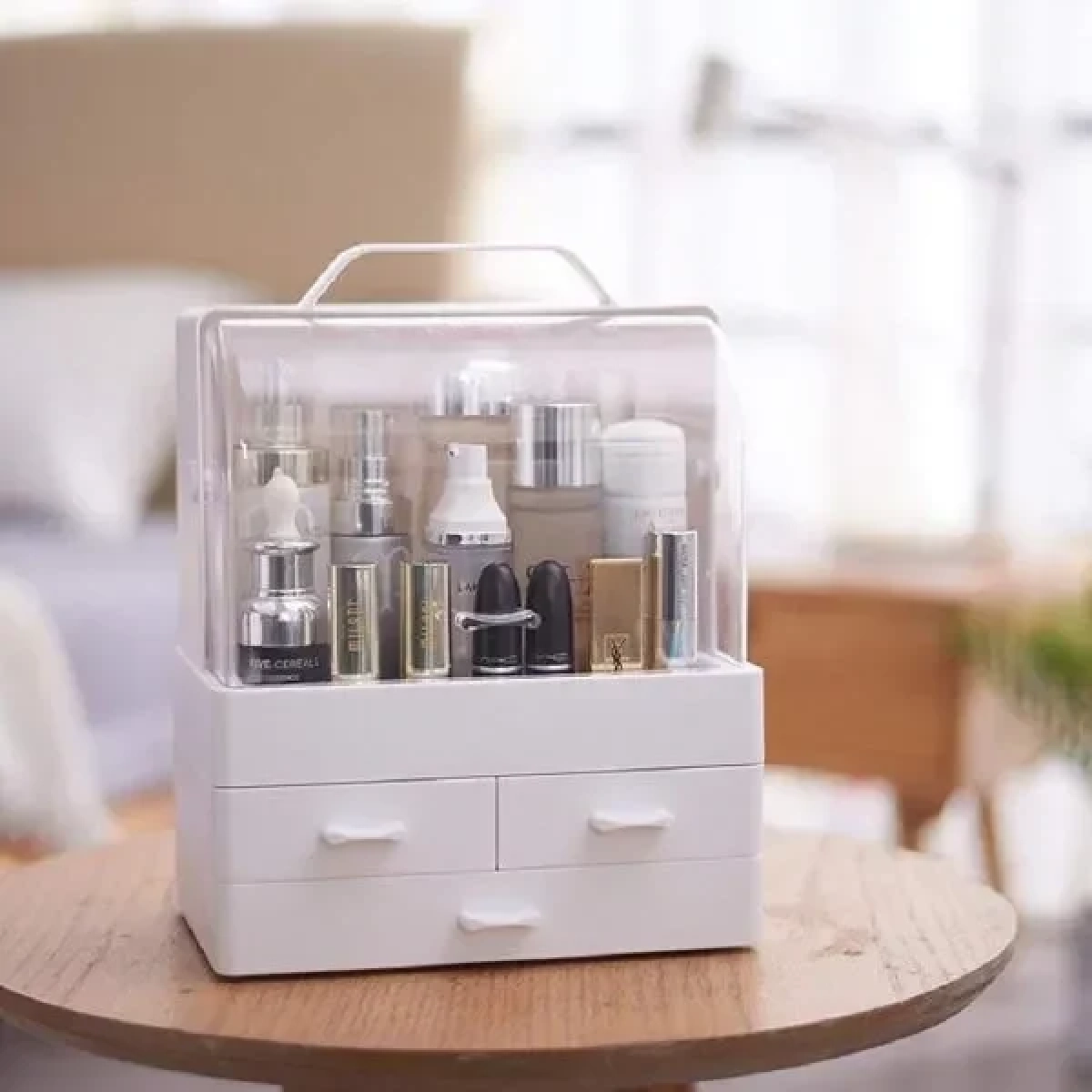 COSMETICS MAKEUP STORAGE BOX 26X21X14CM