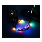 Καλώδιο Ezra DC-04 LED USB to Lightning Μαύρο 1m - Photo5