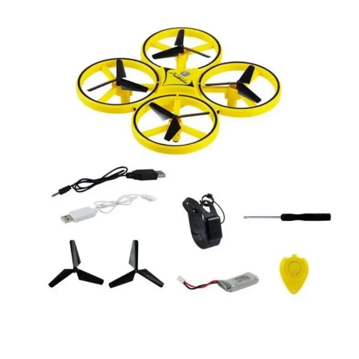 FIREFLY Drone αυτόματου χειρισμού χειρολαβής – Επαναφορτιζόμενο ελικόπτερο με φακό -DU49