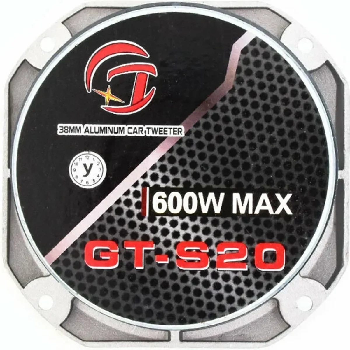 Ηχείο Tweeter Αυτοκινήτου 38mm 600W GTGodHtone GT-S20 – Ασημί