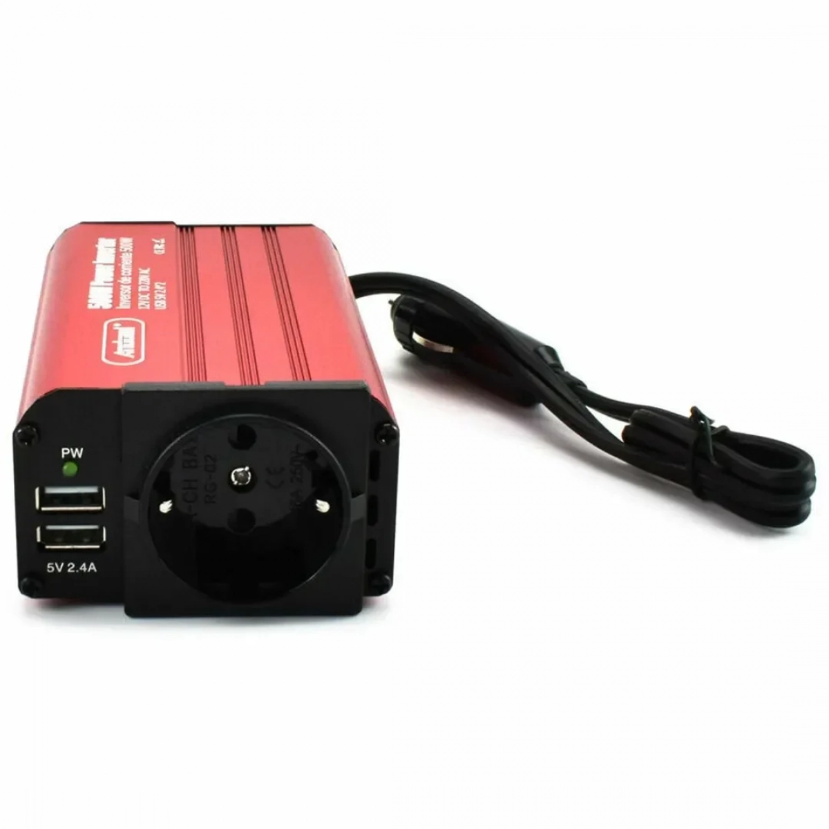 Inverter Andowl 12v-220v 500watt τροποποιημένου Ημίτονου και USB Q-N7001