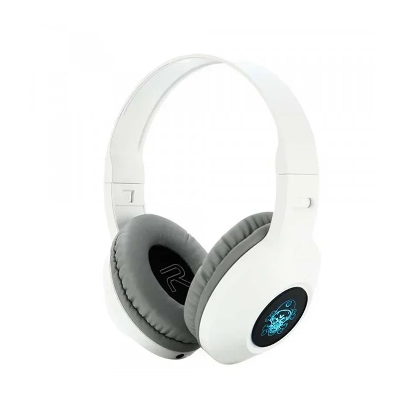 Klgo B3 Ασύρματα/Ενσύρματα Αναδιπλούμενα Over Ear Ακουστικά Με 6 Ώρες Λειτουργίας Λευκά
