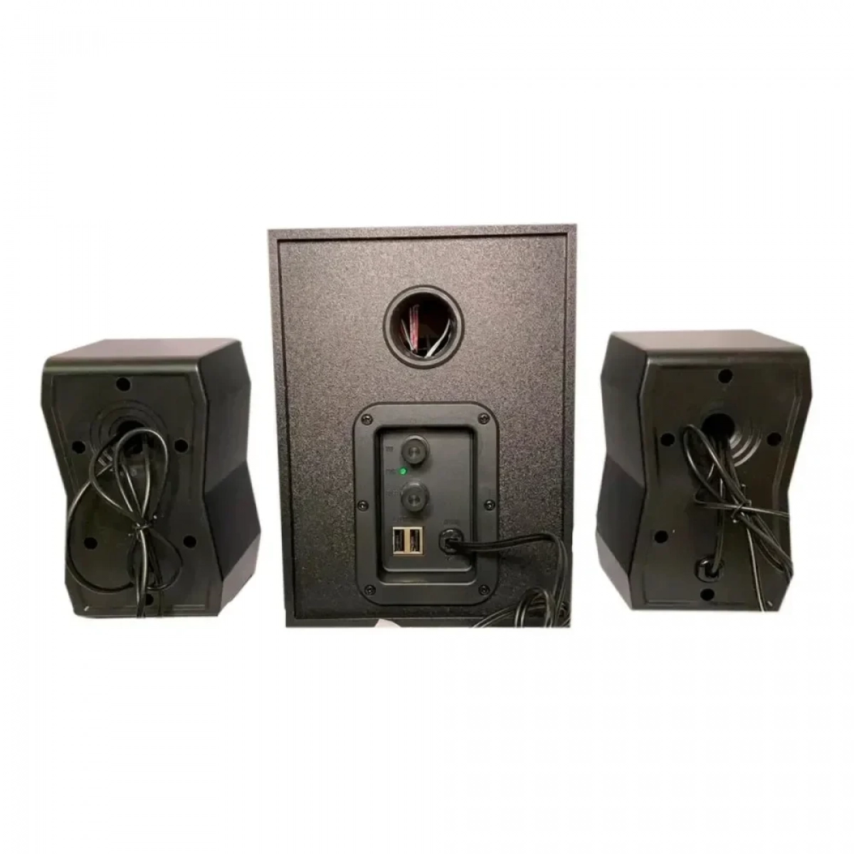 Lion BT K9 Ασύρματα Ηχεία Υπολογιστή 2.1 με Bluetooth και Ισχύ 11W σε Μαύρο Χρώμα