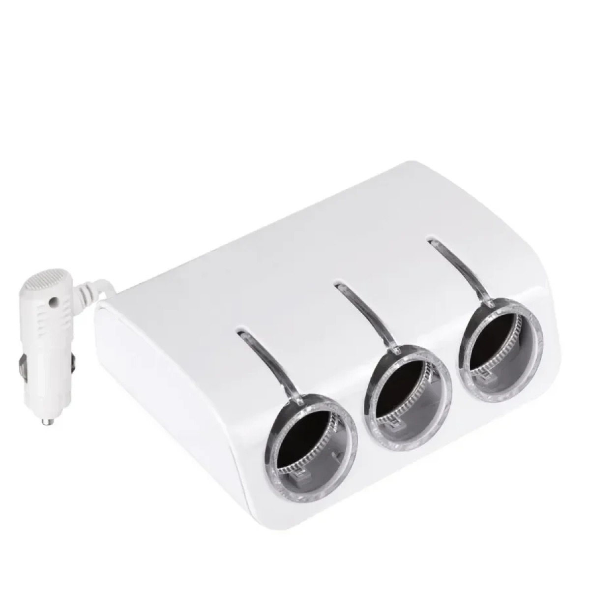 Φορτιστής / Πολύπριζο Αυτοκινήτου Olesson (No1521) 3 Sockets 120W 12v/24v White