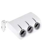 Φορτιστής / Πολύπριζο Αυτοκινήτου Olesson (No1521) 3 Sockets 120W 12v/24v White