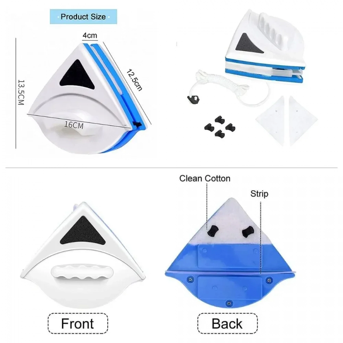 Μαγνητική Συσκευή Καθαρισμού Τζαμιών Διπλής Όψης - Doublefaced Glass Clean - Photo10