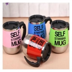 Μεταλλική Κούπα Αυτόματης Ανάμιξης 450ml με το Πάτημα Ενός Κουμπιού - Μωβ - Photo6