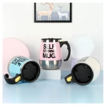 Μεταλλική Κούπα Αυτόματης Ανάμιξης 450ml με το Πάτημα Ενός Κουμπιού - Μωβ - Photo8