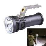 HIGH POWER PORTABLE ΑΛΟΥΜΙΝΙΟΥ IPX67 ΑΔΙΑΒΡΟΧΟΣ CREE LED R5 SEARCHLIGHT ΜΕ ΜΠΑΤΑΡΙΑ 18650 ΦΑΚΟΣ ΕΠΑΝΑΦΟΡΤΙΖΟΜΕΝΟΣ ΜΑΥΡΟΥ ΧΡΩΜΜΑΤΟΣ - Image 4