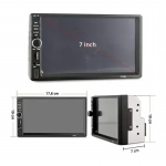 Multimedia 7030CM Ηχοσύστημα Αυτοκινήτου Universal 2DIN (Bluetooth/USB) με Οθόνη Αφής 7"