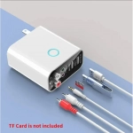 Πομπός ήχου Δέκτης 2RCA Aux Wireless Audio Adapter Υποστήριξη κάρτας TF & USB Κ16