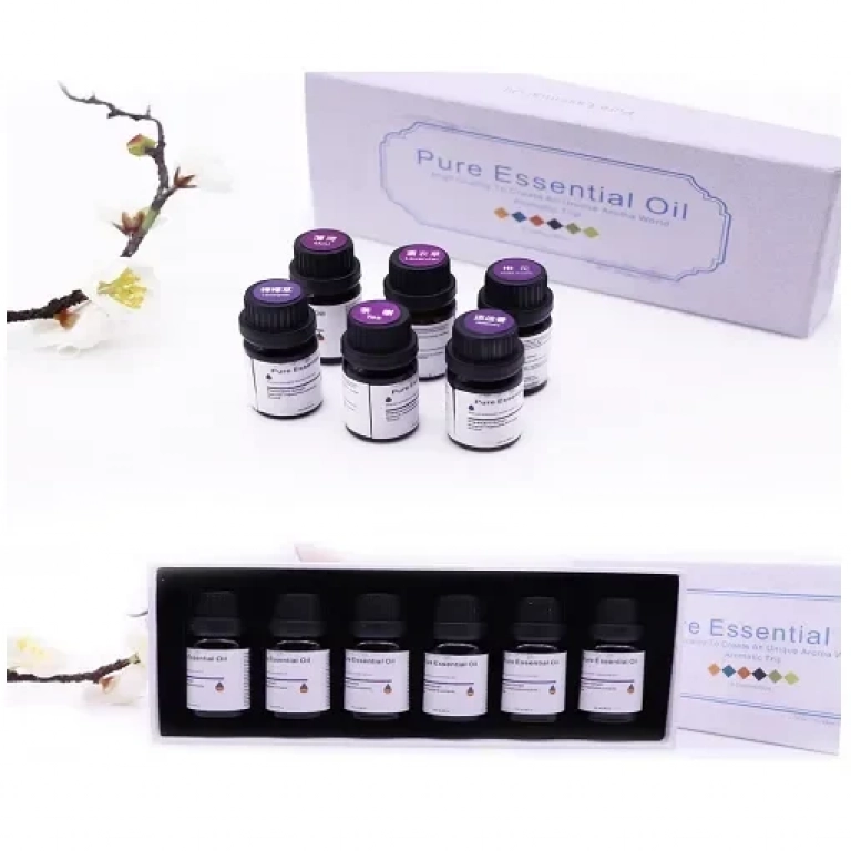 Σετ Αιθέρια Έλαια 6 Τεμαχίων Pure Essential Oil