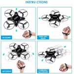Storm Firefly Drone με Αισθητήρα Χεριού μαύρος xy023