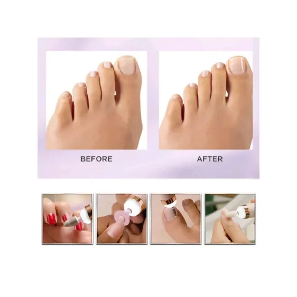 Tροχός νυχιών Finishing Touch Flawers Salon Nails