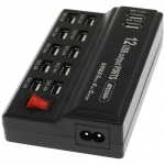Βάση φόρτισης με 10 θύρες USB-A 60W Andowl Q-CD10P μαύρο - Image 3