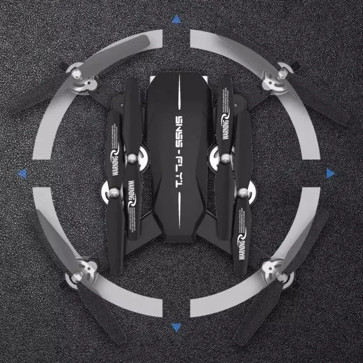 Drone με 4K Κάμερα και Χειριστήριο, Συμβατό με Smartphone Factory A18