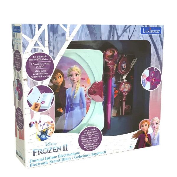 LEXIBOOK ΜΥΣΤΙΚΟ ΗΜΕΡΟΛΟΓΙΟ FROZEN 2 (SD15FZ)