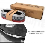 Samurai Universal Bumber Spoiler Rubber Skirt Carbon 250cm - Σπόϊλερ Αυτοκινήτου OEM