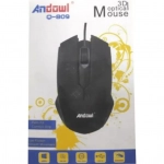 3D ενσύρματο οπτικό ποντίκι USB Q-809 ANDOWL