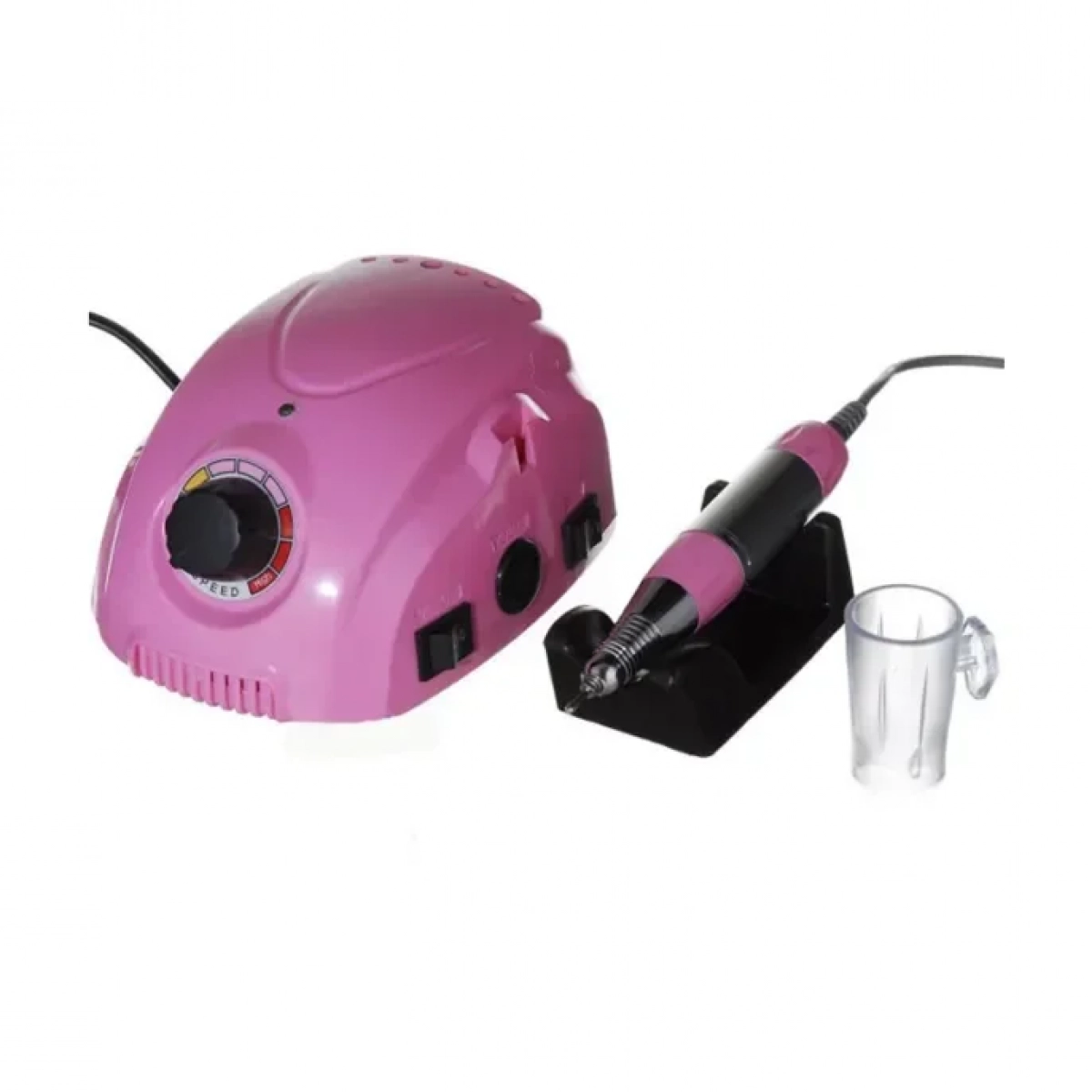 DM-212 Τροχός Νυχιών Ρεύματος 2500rpm με Πεντάλ σε Ροζ Χρώμα 18W (1452)