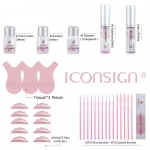 Upgraded Κιτ Lash Lift ICONSIGN(R) - Επαγγελματικό Σετ Ανύψωσης Περμανάντ Βλεφαρίδων για Μόνιμη Ανόρθωση - Perming Kit