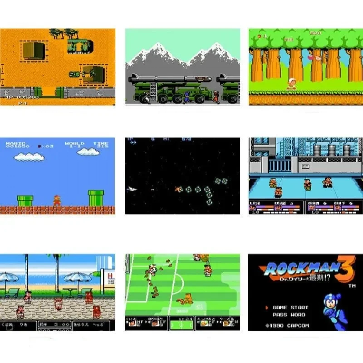 Φορητή Παιχνιδομηχανή Retro Built-In 129 Games