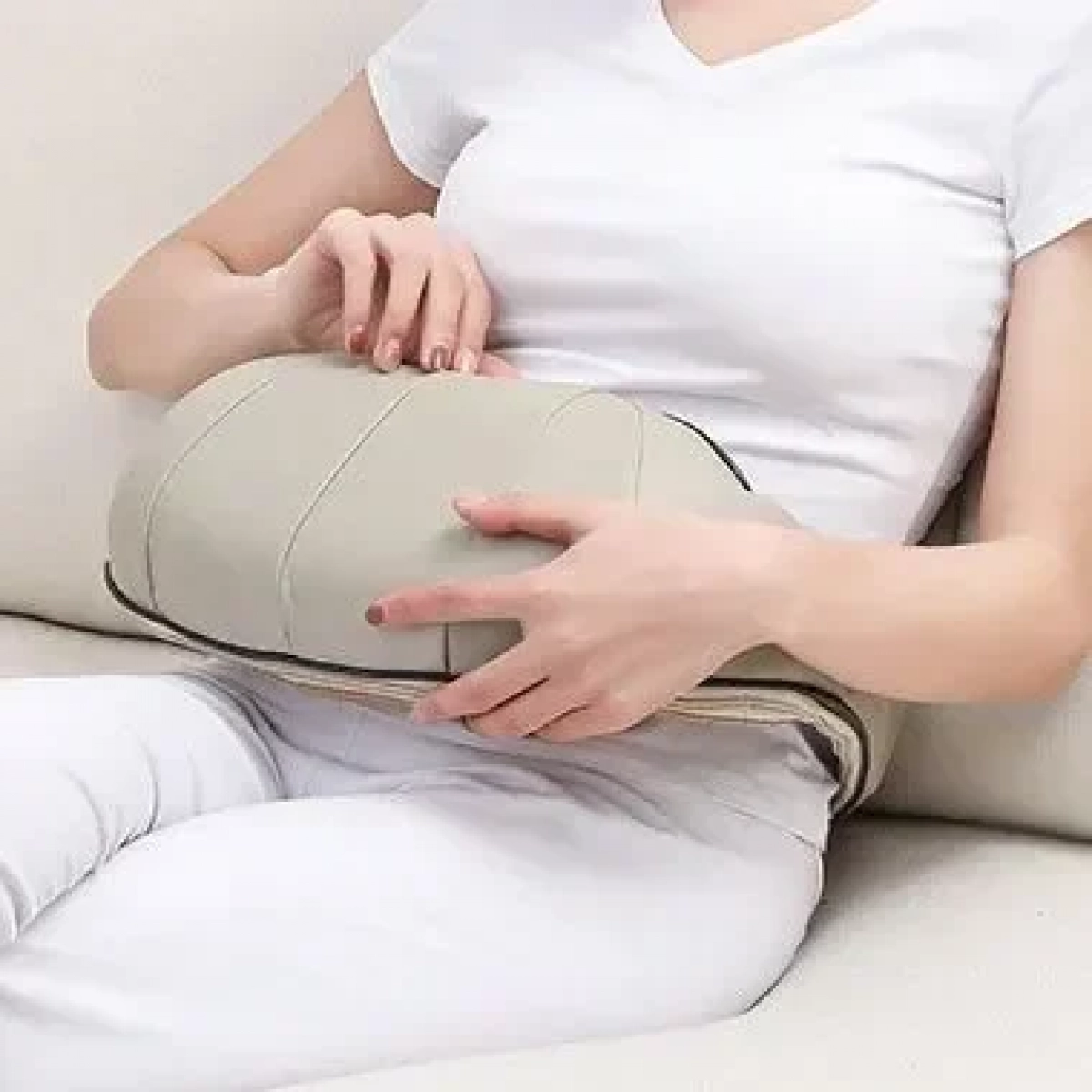 Πανίσχυρη Συσκευή με 16 Κεφαλές Shiatsu Μασάζ για Πόνους στην Πλάτη - Αυχένα -του Σώματος με Υπέρυθρη Ακτινοβολία