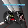 Smartwatch με Μετρητή Καρδιακών Παλμών Χρώματος Μαύρο Smart Band 116 SPM M116