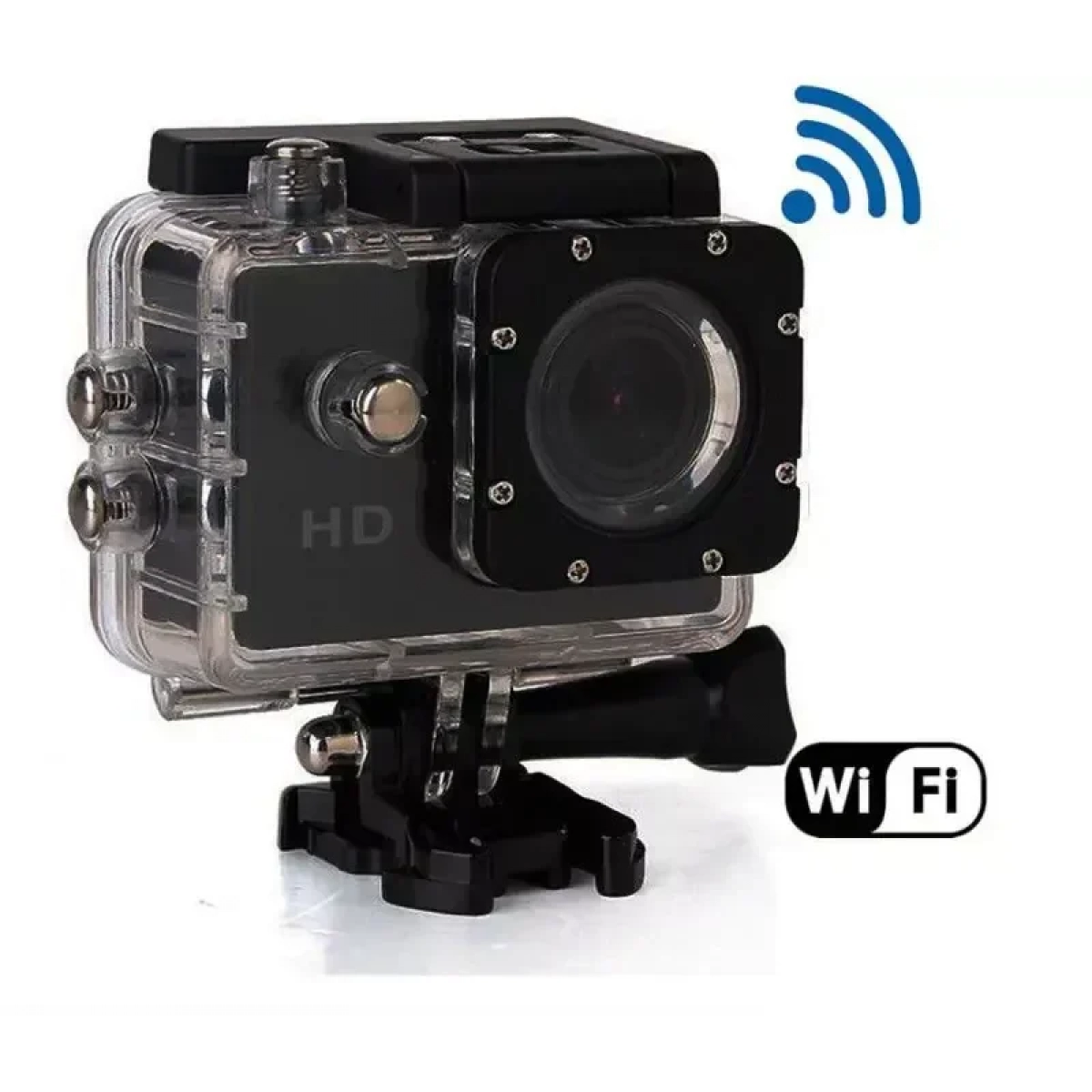 Αδιάβροχη Κάμερα Δράσης FHD 1080p Με Οθόνη 2in. - Action Camera Με Πλήρη Αξεσουάρ - OEM SJ2200