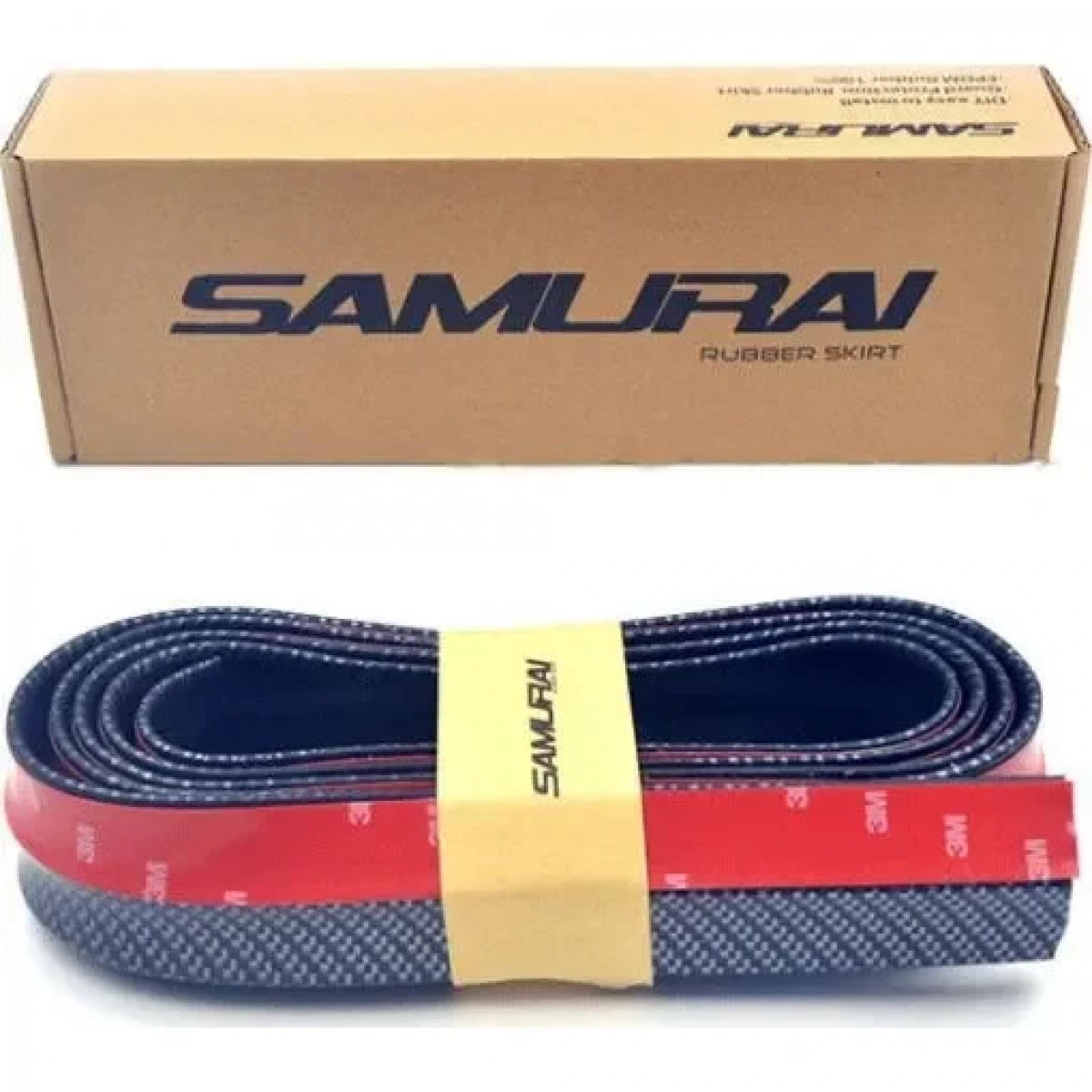 Samurai Universal Bumber Spoiler Rubber Skirt Carbon 250cm - Σπόϊλερ Αυτοκινήτου OEM
