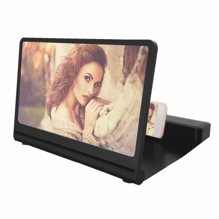 ΒΑΣΗ ΜΕΓΕΘΥΝΣΗΣ ΕΙΚΟΝΑΣ ΚΙΝΗΤΟΥ 3D 12 INCH ΜΕ BLUETOOTH F12 BLACK