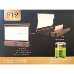 ΒΑΣΗ ΜΕΓΕΘΥΝΣΗΣ ΕΙΚΟΝΑΣ ΚΙΝΗΤΟΥ 3D 12 INCH ΜΕ BLUETOOTH F12 BLACK