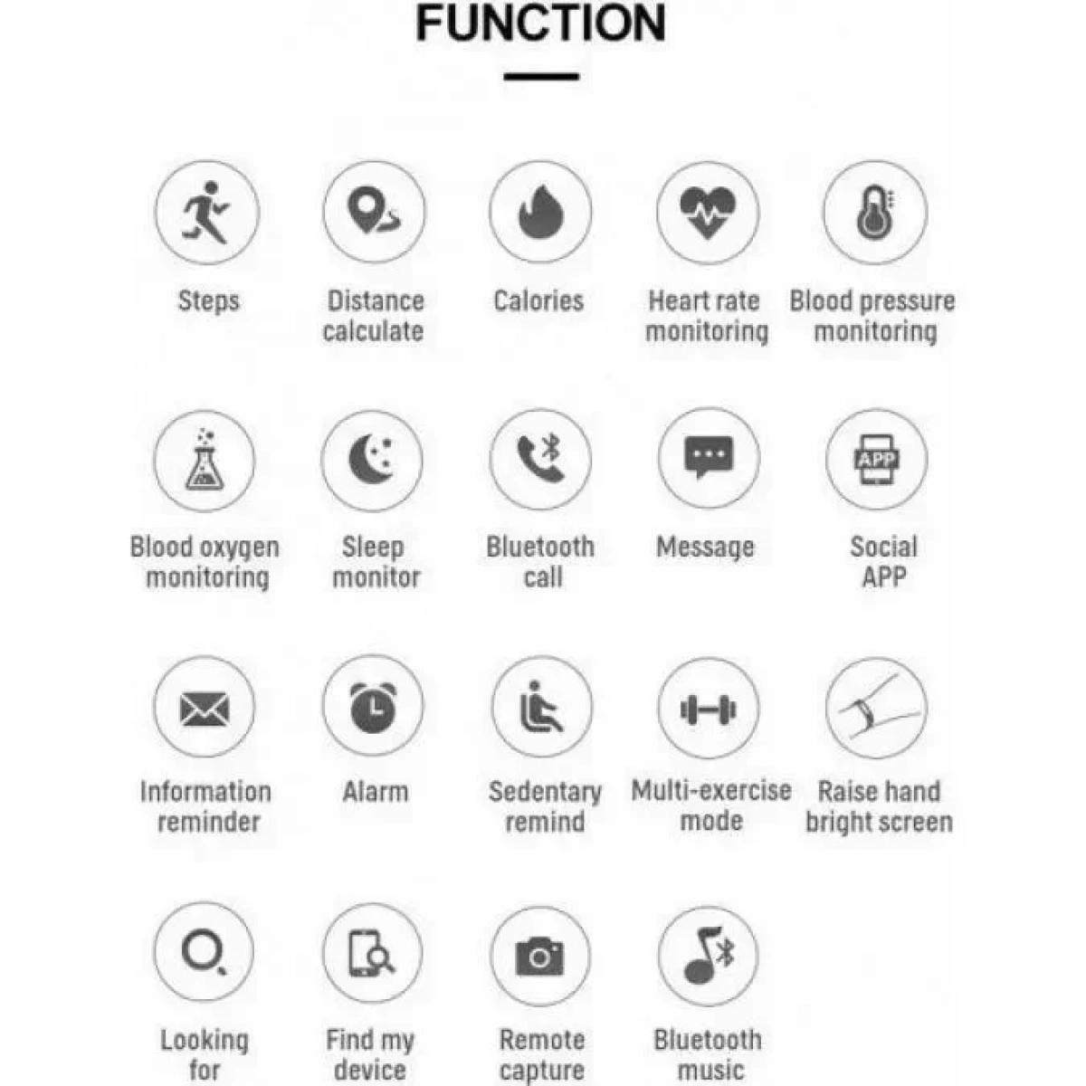 Έξυπνο Ρολόι Smartwatch X7 OEM με Οθόνη Αφής 1,54'' και Φωνητικές Εντολές BLACK