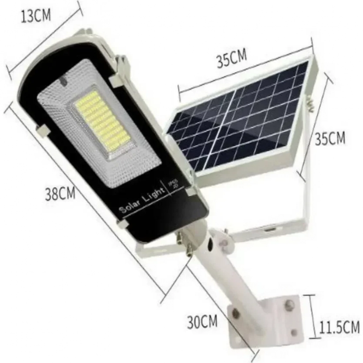 Ηλιακό Φωτιστικό Δρόμου 50W Led JD-650