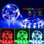 Ταινία LED RGB 5m με Τροφοδοτικό και Τηλεχειριστήριο SMD5050 12V Q-T168 Andowl