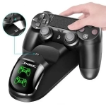 Dobe Dual Charging Dock Βάση Φόρτισης για 2 χειριστήρια PS4 με φωτισμό LED Μαύρο