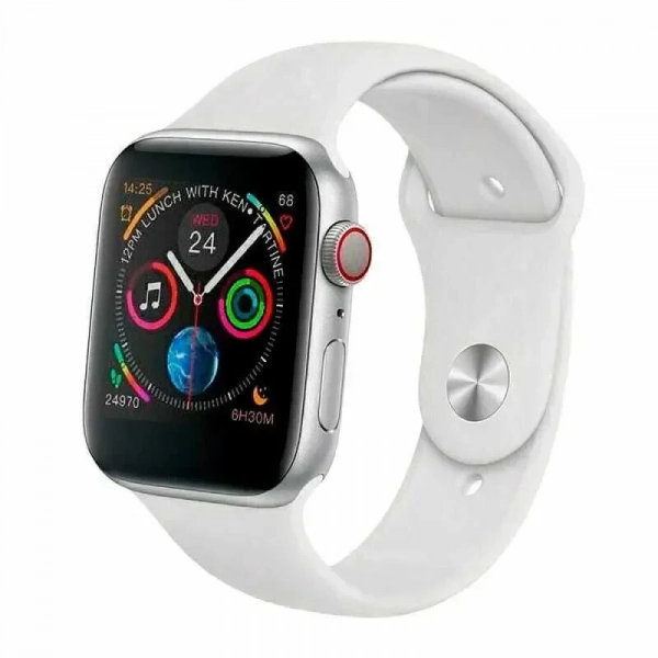 Έξυπνο Ρολόι Smartwatch X7 OEM με Οθόνη Αφής 1,54'' και Φωνητικές Εντολές white
