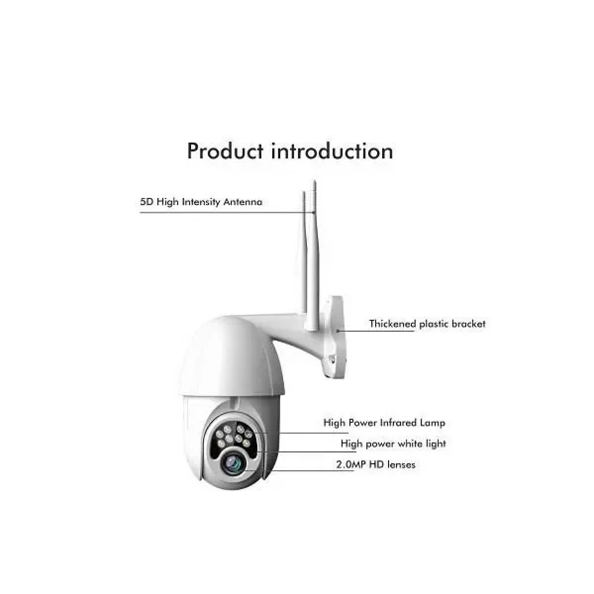 Αδιάβροχη Ασύρματη camera smart wifi ARA-IPV380