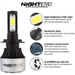 NIGHTEYE λάμπες led 9000lm 6500k h4 a315-52 72w 2τμχ
