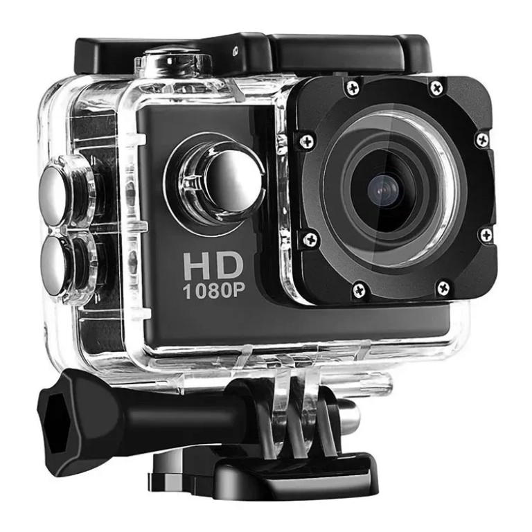 QY-09K ΑΔΙΑΒΡΟΧΗ ΚΑΜΕΡΑ SPORT ACTION HD 1080 HD 1080P BLACK