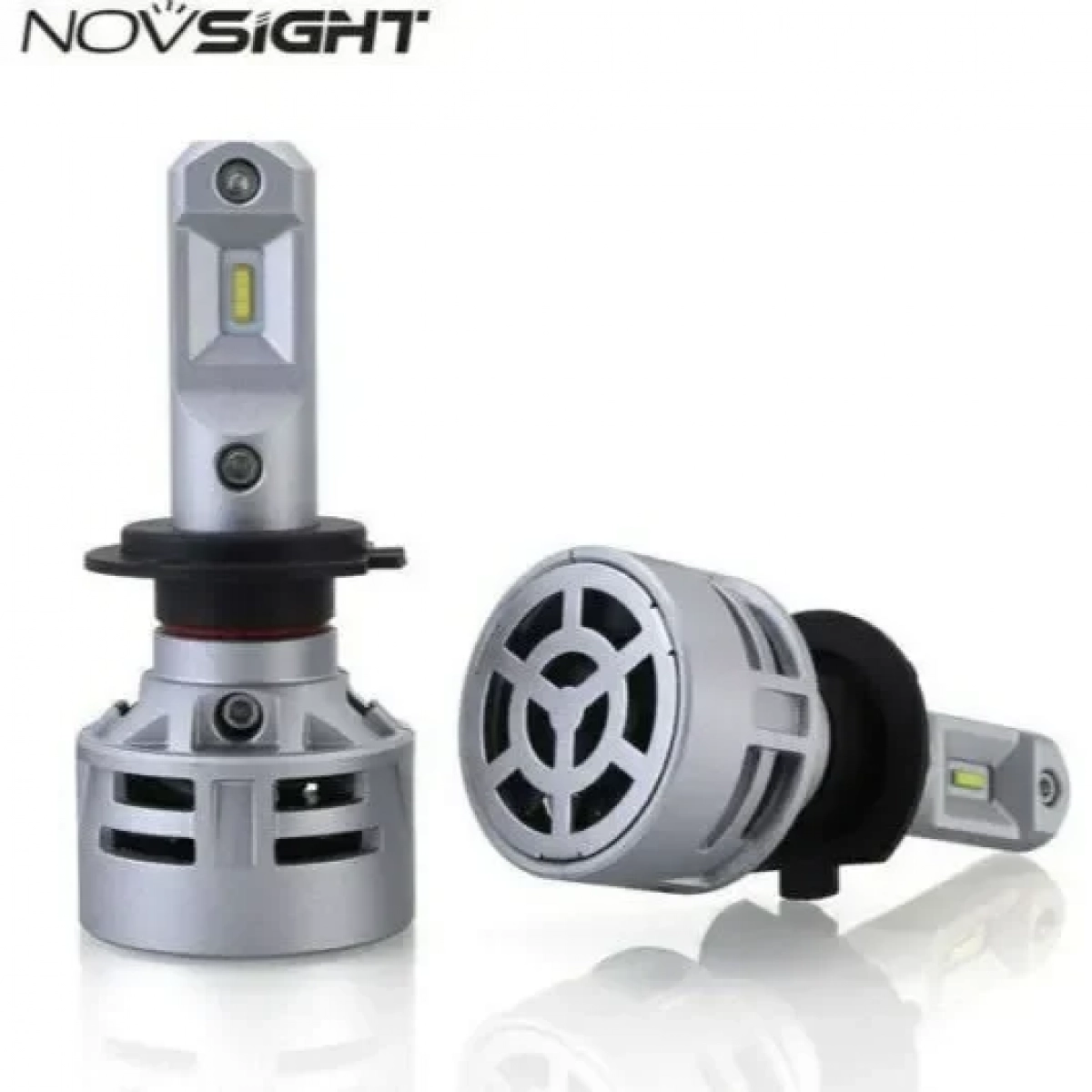 LED H7 60w NovSight 6500k N9 a386 10000 Lumens (2 τεμάχια)