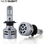 LED H7 60w NovSight 6500k N9 a386 10000 Lumens (2 τεμάχια)