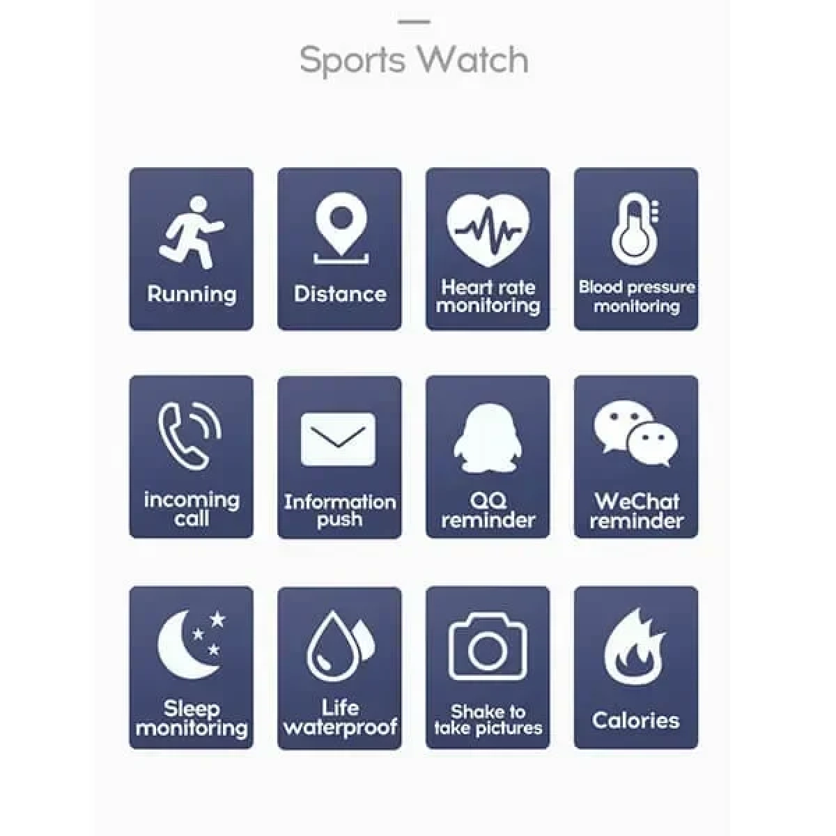 D20 Smartwatch με Παλμογράφο (Ροζ)