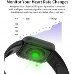 D20 Smartwatch με Παλμογράφο (Ροζ)
